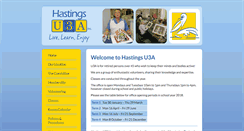 Desktop Screenshot of hastingsu3a.org.au